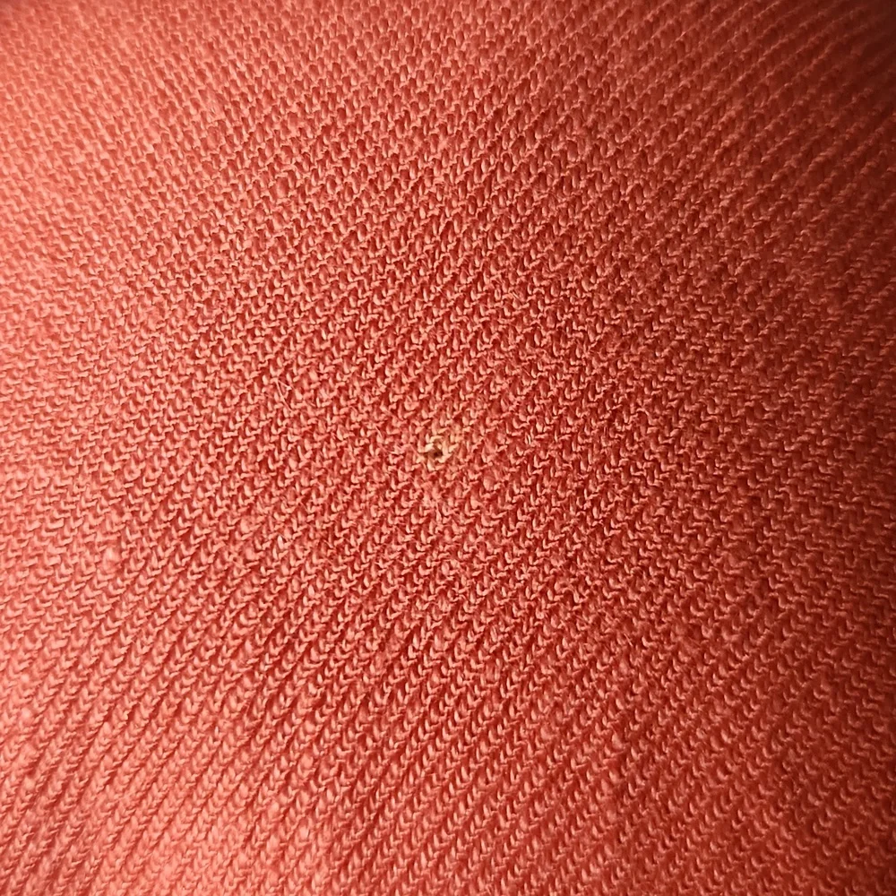 Maeve Anthropologie Ettie Linen Edition Wide Leg Crop Pants Rust High Rise 25P - Picture 15 of 15